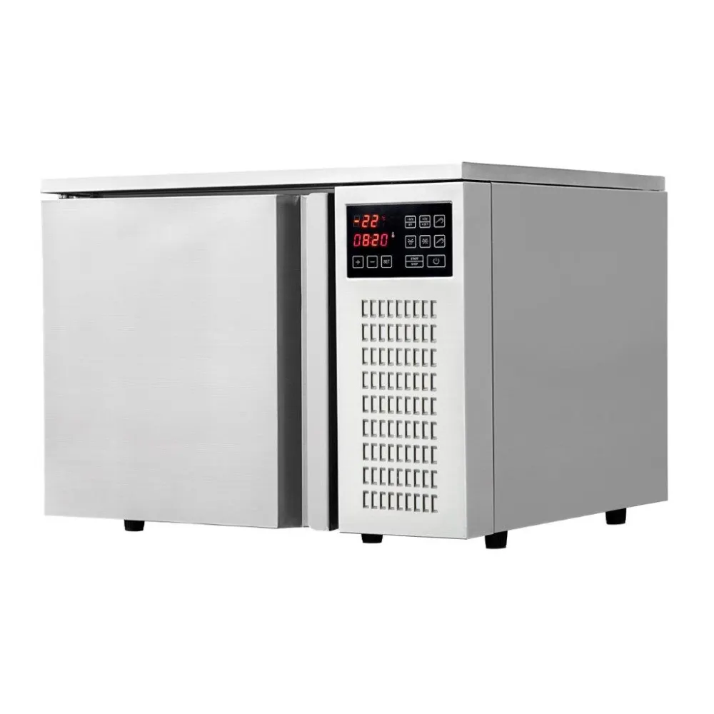 Omcan USA 41454 25" Reach-In Blast Chiller 3 GN 1/2 Pan Capacity, Digital Control Panel
