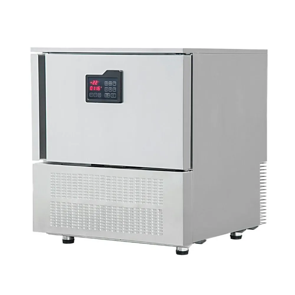 Omcan USA 41455 30" Reach-In Blast Chiller, 5 GN 1/1 Pan Capacity, Digital Control Panel