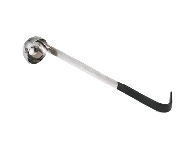 Vollrath 4980120 Ladle – 1 oz 18/8 Stainless Steel, 9‑7/8" Black Kool‑Touch™ Handle, NSF Certified