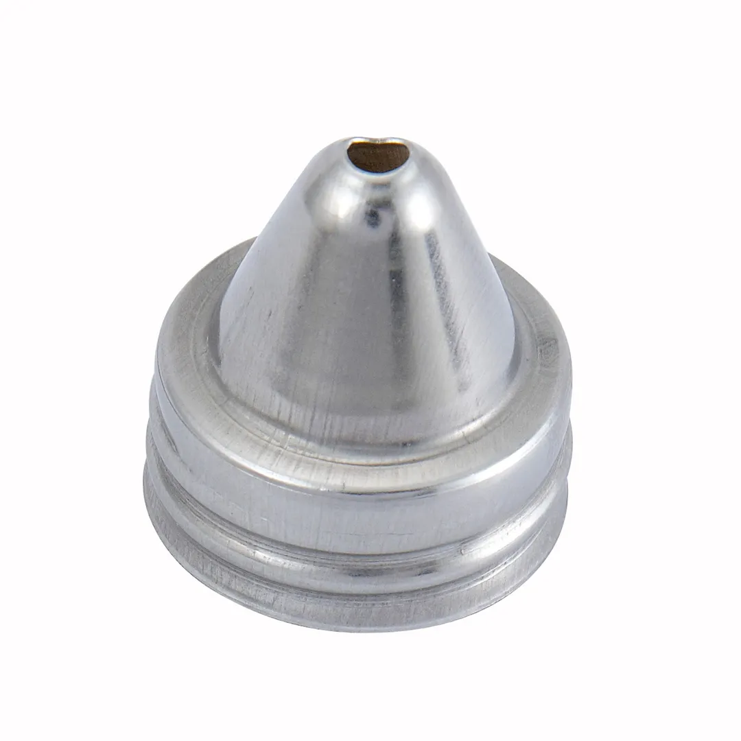 Winco G-104C Oil & Vinegar Cap, Stainless Steel Top, Fits 6 oz G-104 Bottles - 1 Dozen