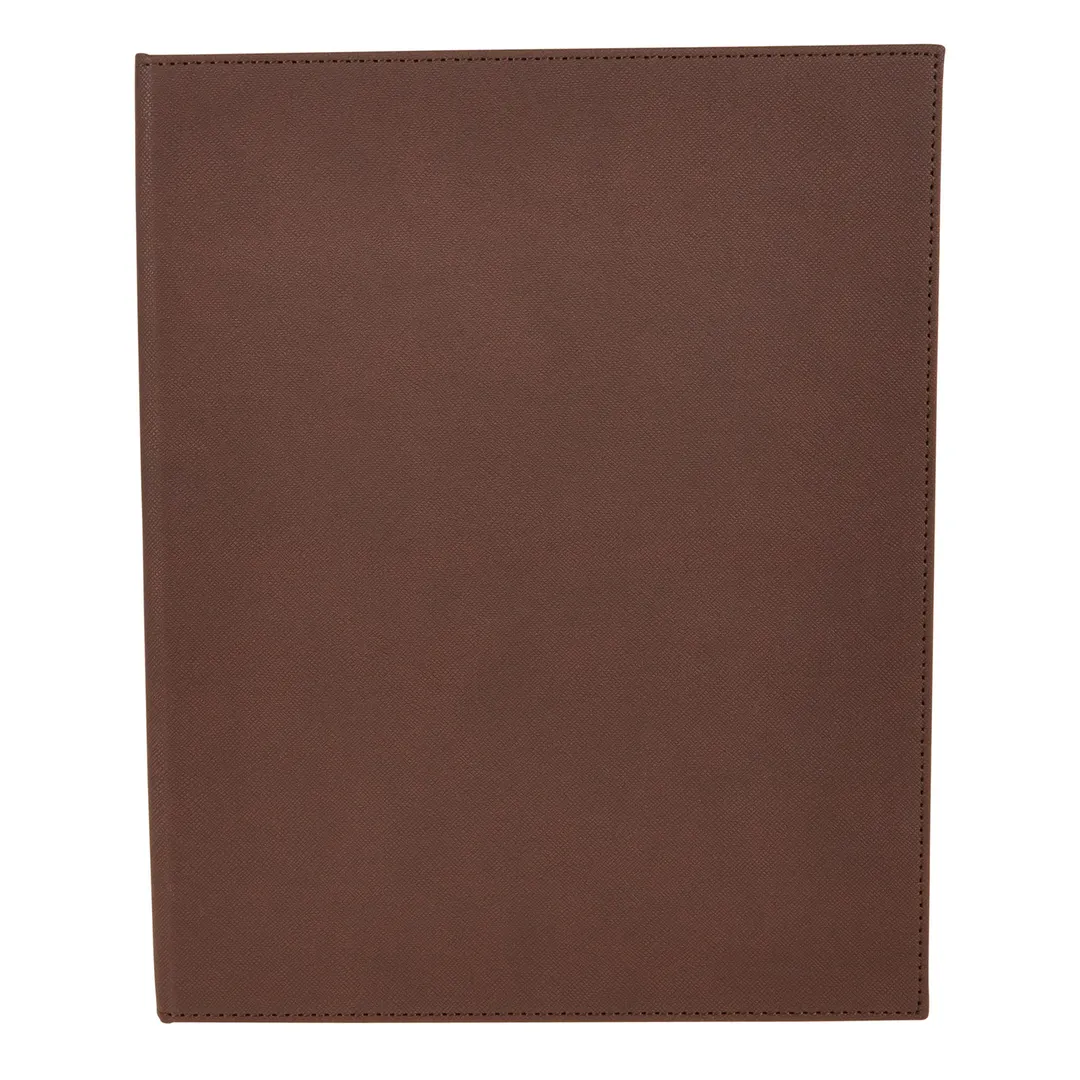 Winco LMD-811BN Menu Cover, Double, Letter Size, Holds 8-1/2" X 11" Paper
