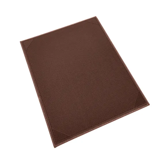 Winco LMS-811BN Menu Cover, Single, Letter Size, Holds 8-1/2" X 11" Paper