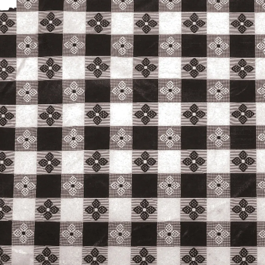 Winco TBCO-90K Table Cloth, 52"L X 90"W, Rectangular, Pvc Material With Cotton Lining