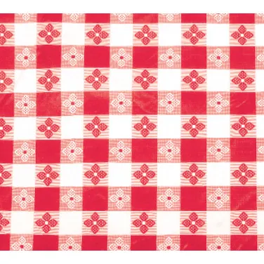 Winco TBCS-52R Table Cloth, 52"L X 52"W, Square, Pvc Material With Cotton Lining