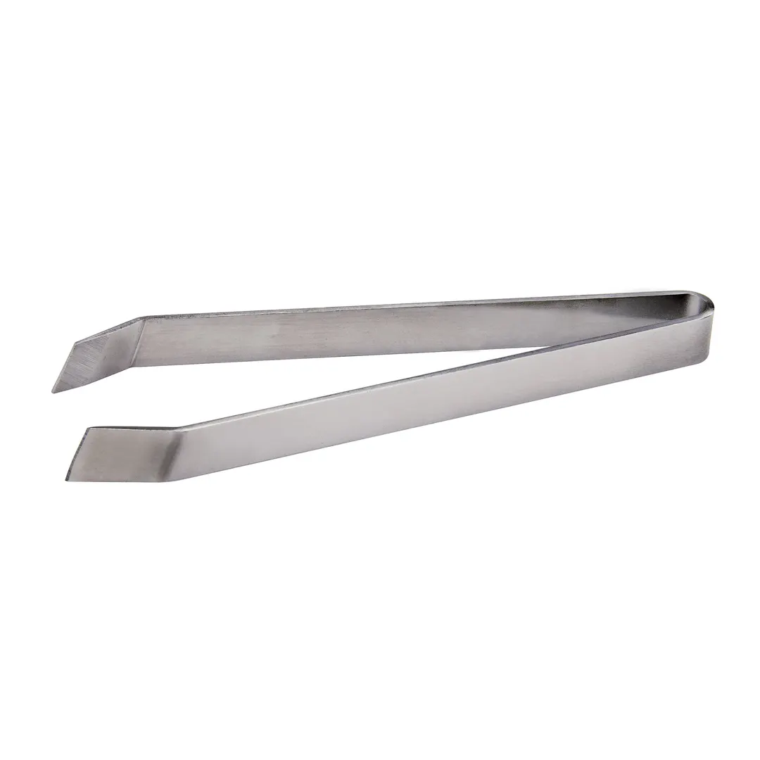 Winco TTG5-2PK Fish Bone Tweezers, Straight Tip, Dishwasher Safe Stainless Steel, 2 pack - 2/Pack