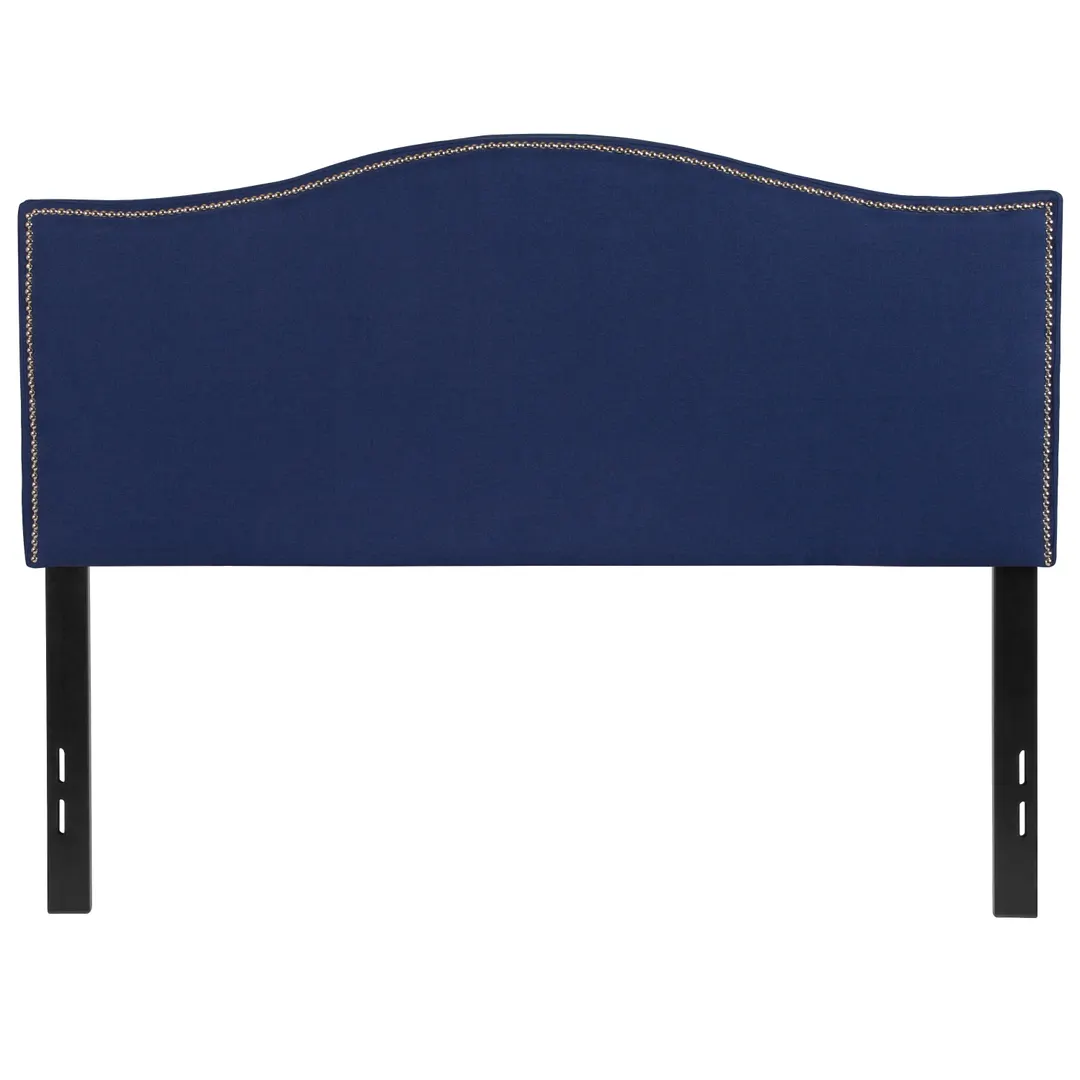 Flash Furniture HG-HB1707-F-N-GG Lexington Headboard, Full Size, Fabric, Navy