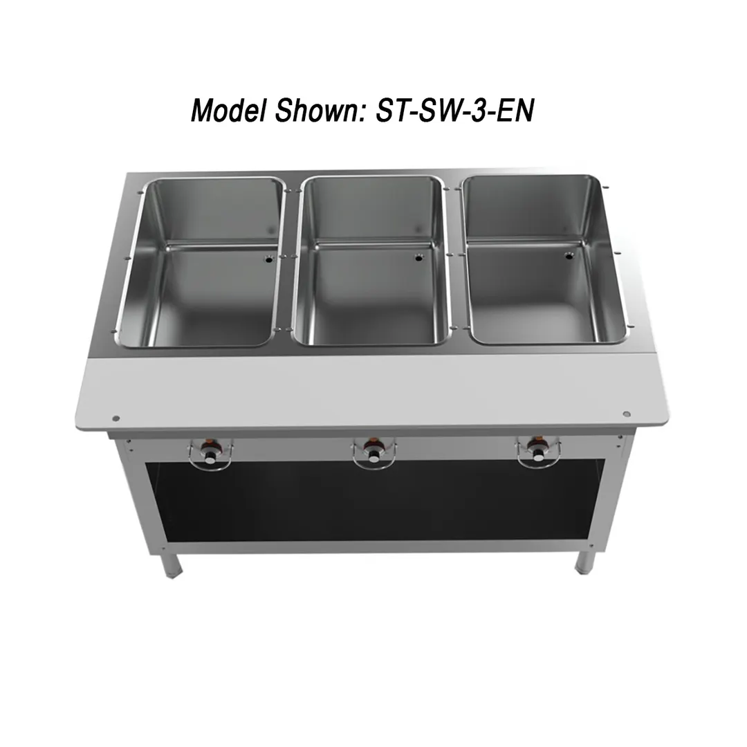 BK Resources ST-SW-2-EN Steam Table