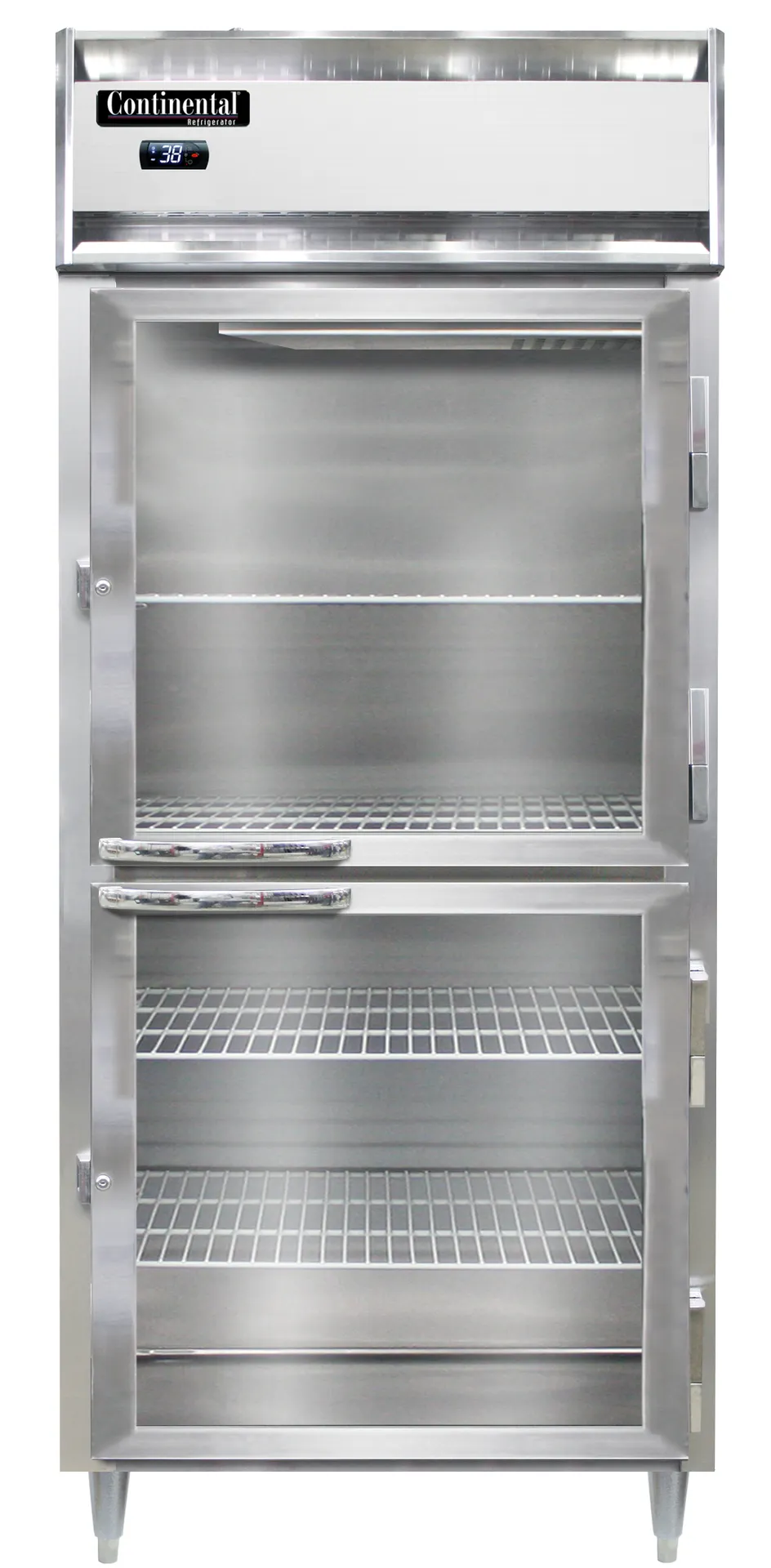 Continental Refrigerator D1RXNSAPTHD-GD-SD 36" 1-Section Pass-Thru Refrigerator, 32 cu. ft.