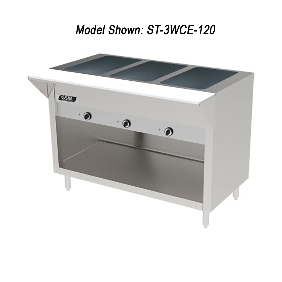 GSW USA ST-2WCE-120 Hot Food Table, Electric, 30"W X 30-3/8"D X 35" H