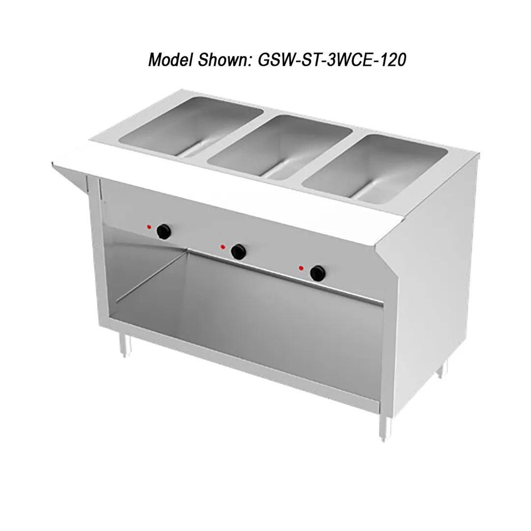 GSW USA ST-5WCE-240 Hot Food Table, Electric, 72"W X 30-3/8"D X 35" H