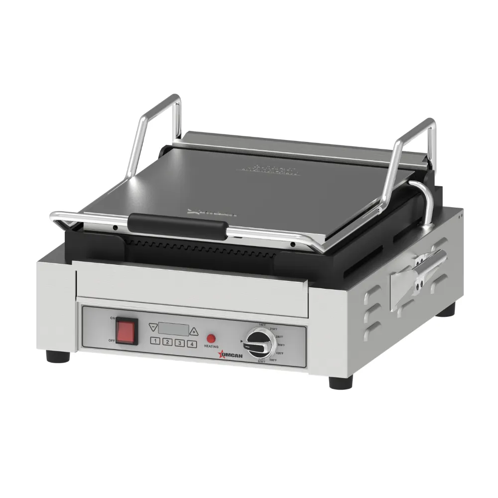 Omcan USA 48588 (Ce-Cn-10173Lh) Panini Grill, Single, Extra Large