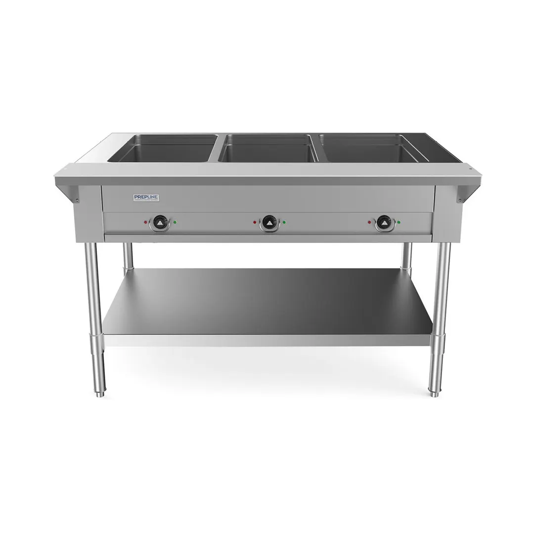 Prepline EST48-3O Electric Hot Food Well Table