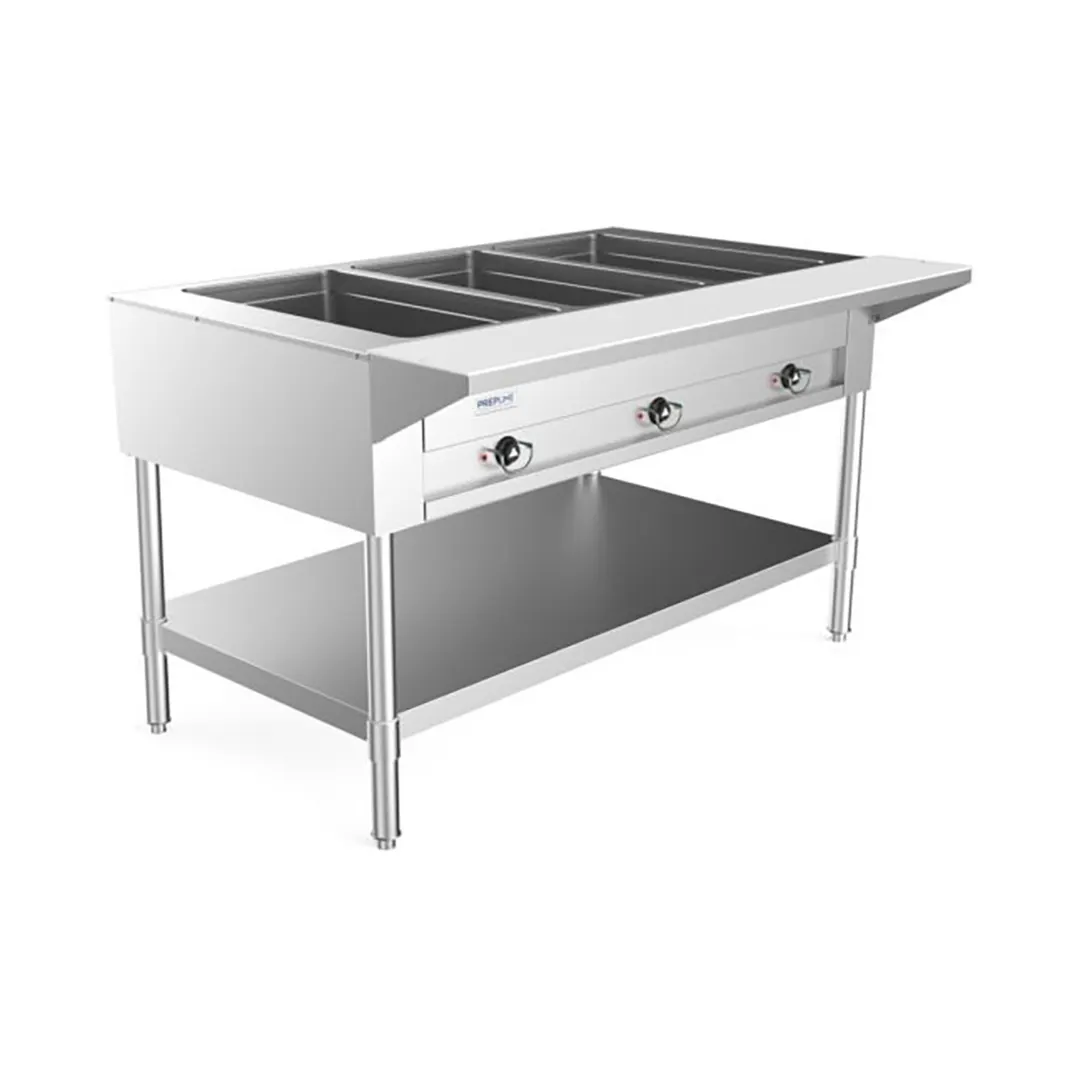 Prepline EST48-3O Electric Hot Food Well Table