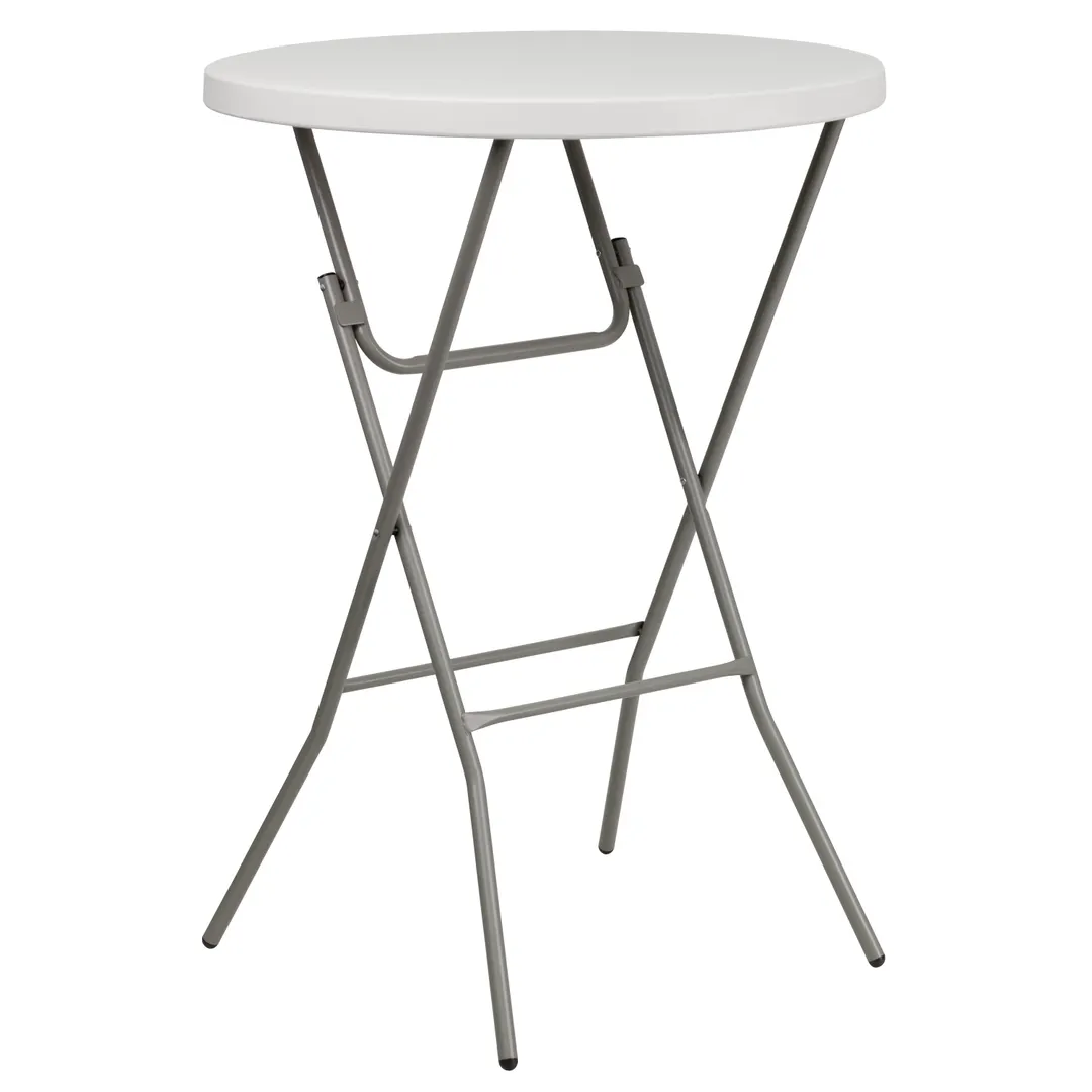 Flash Furniture Kathryn 31.5" Round Folding Bar Height Table - Thumbnail 2