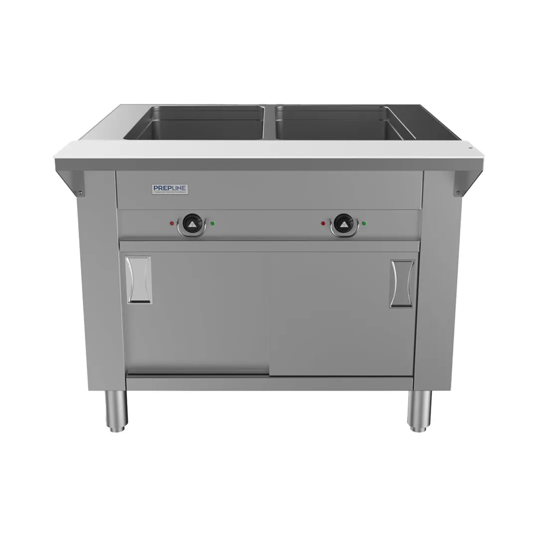 Prepline ESTC30-2S Electric Hot Food Well Table