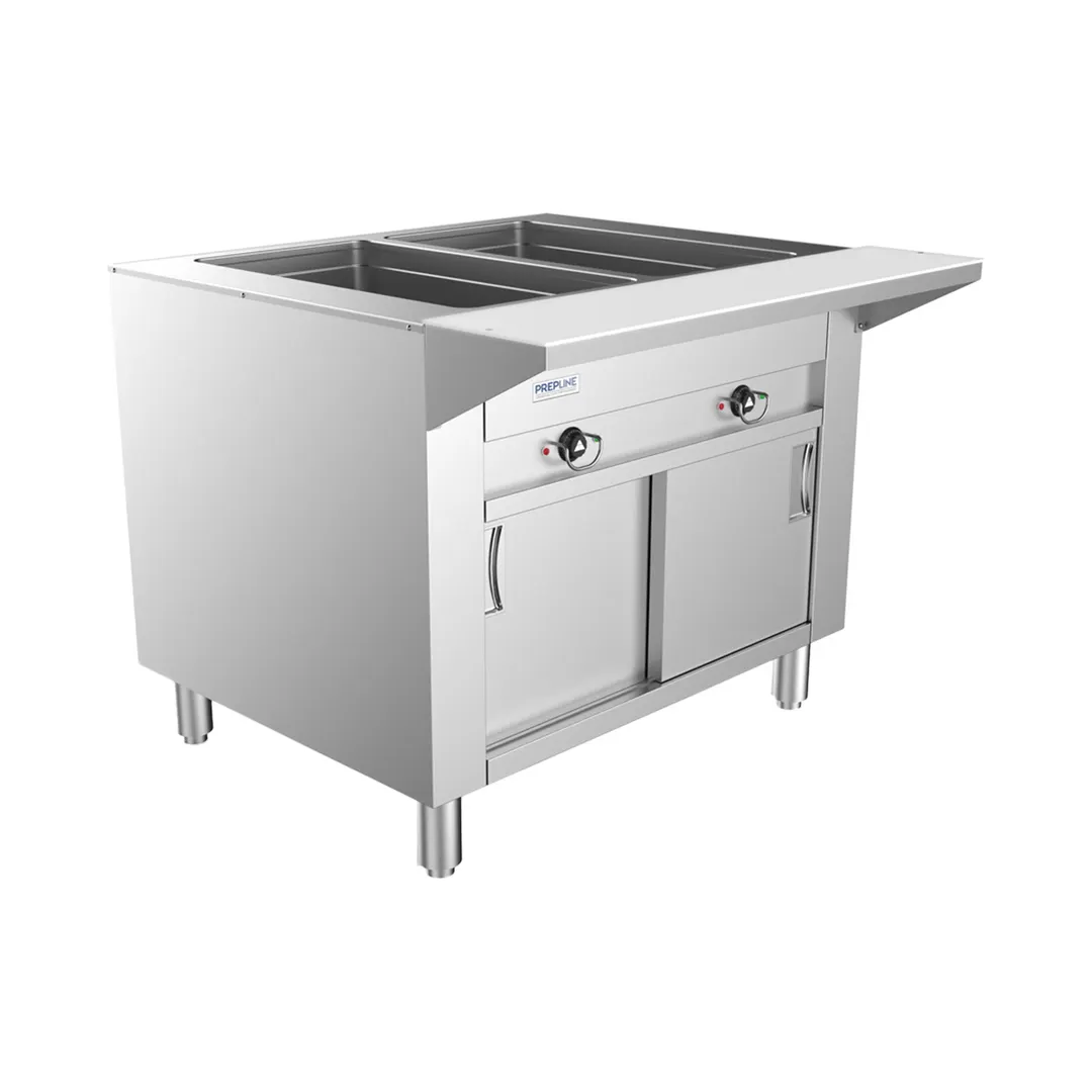 Prepline ESTC30-2S Electric Hot Food Well Table