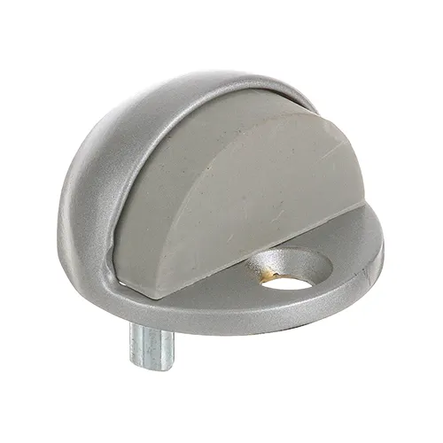 AllPoints 266256 Door Stop, 1-3/4" Base Dia. X 1" H, Aluminum