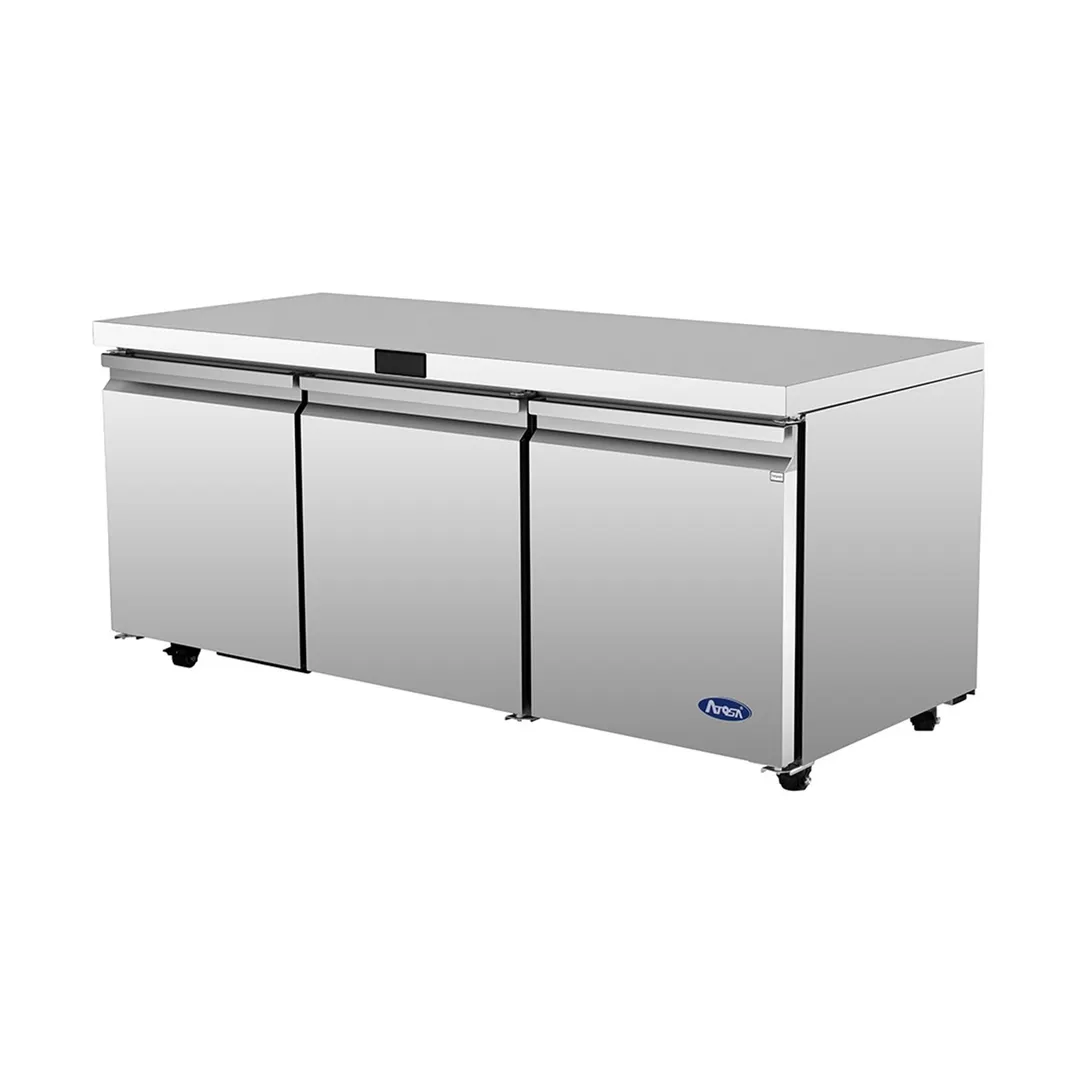 Atosa USA AUR72SDGR ReachIn Undercounter Refrigerator