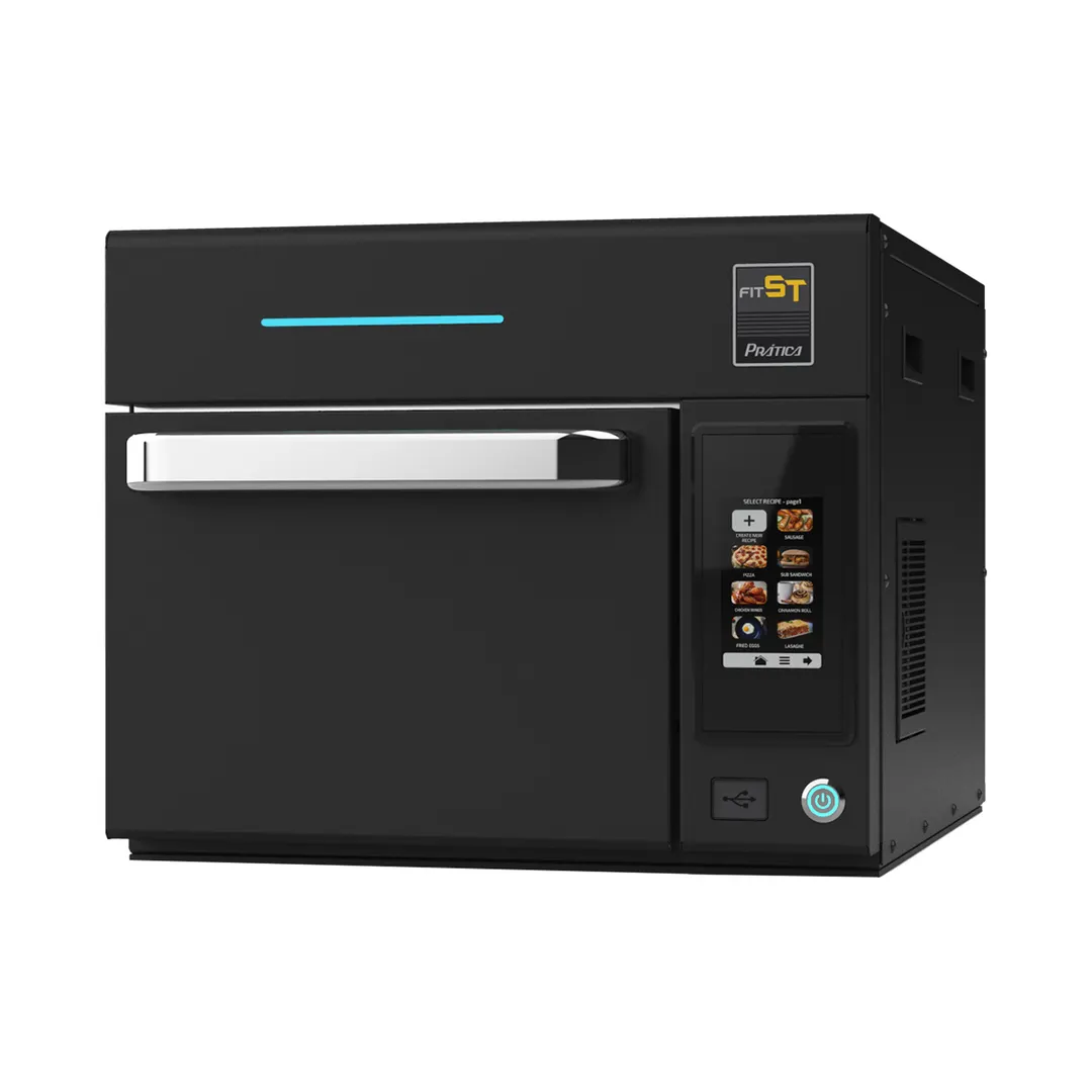 Pratica Products Inc FIT ST BLACK 990188 Fit St Speed Oven, Single, Electric