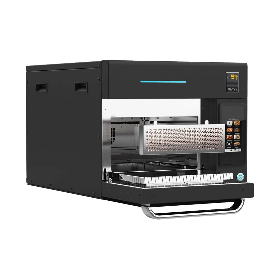 Pratica Products Inc FIT ST BLACK 990188 Fit St Speed Oven, Single, Electric