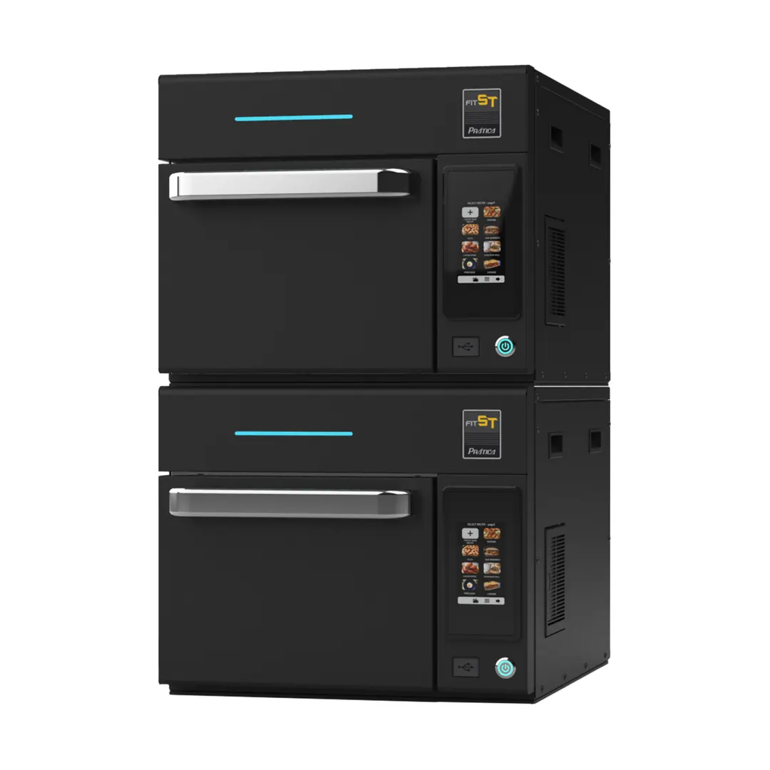 Pratica Products Inc FIT ST BLACK DOUBLE STACKED 990188-DBL Fit St Speed Oven