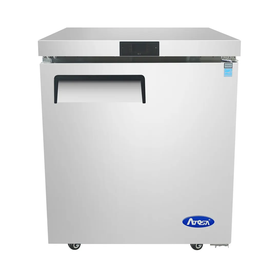 Atosa USA MGF8405GRL 27" 1-Section Undercounter Freezer w/ 1 Door, Stainless Steel, 7.15 cu. ft.