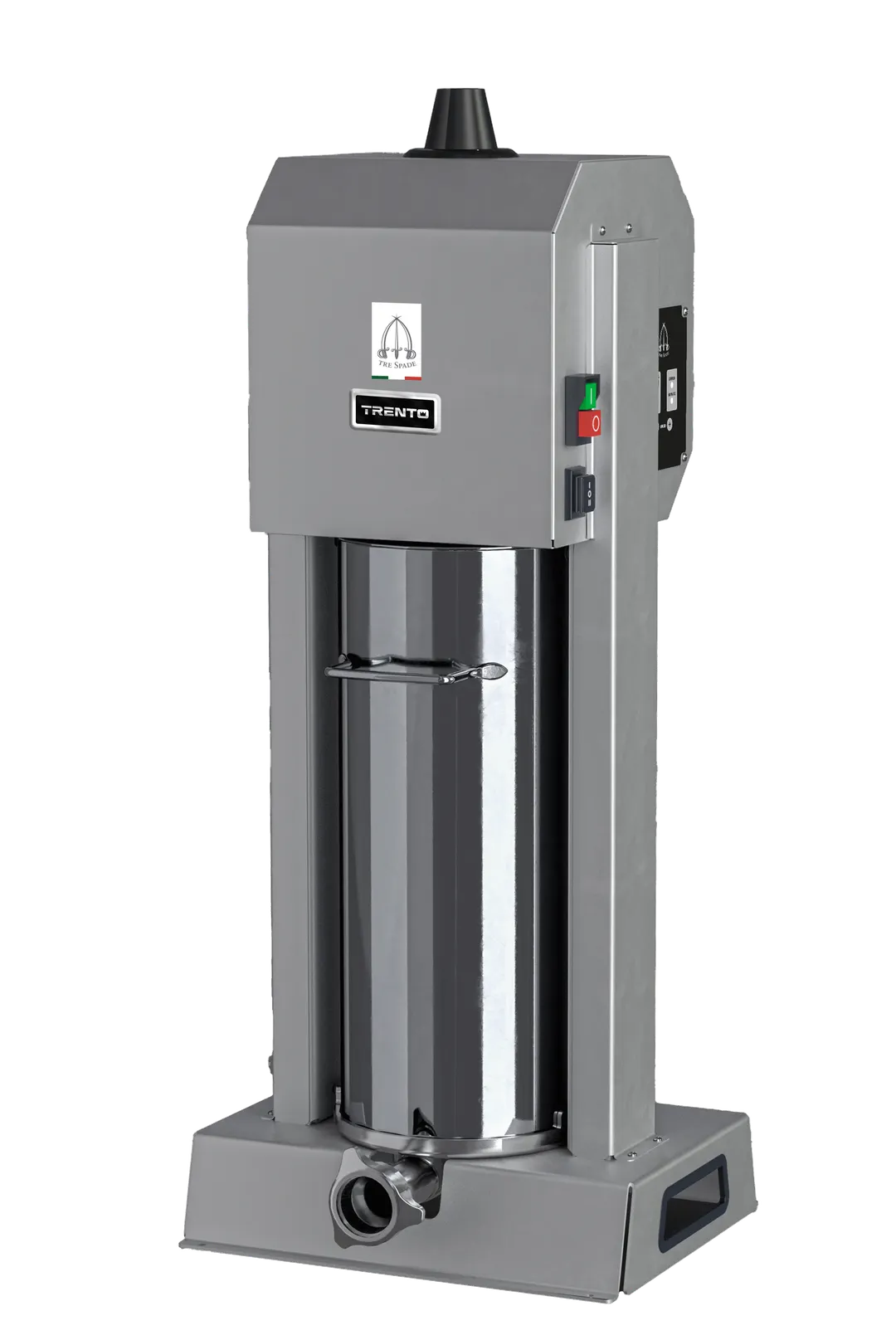Omcan USA 48309 Trento Electric Vertical Sausage Stuffer, 33 lbs. capacity, Stainless Steel, 200W, 110V