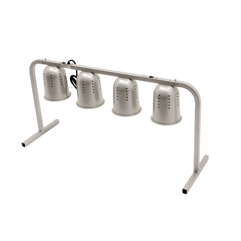 Omcan USA 48395 (Fw-Cn-1000) Heat Lamp, 4-Bulb, Ventilated Aluminum Reflectors