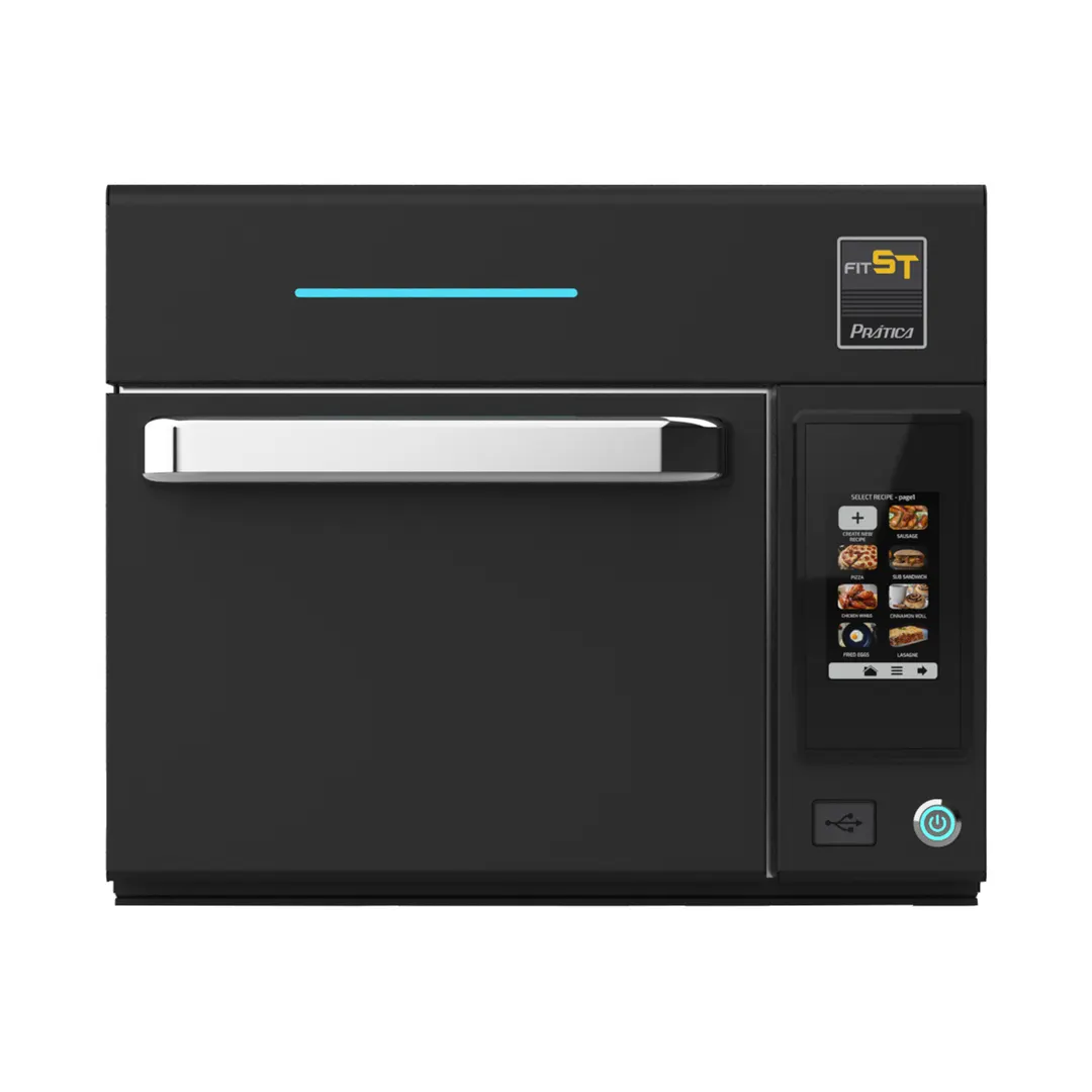 Pratica Products Inc FIT ST BLACK 990188 Fit St Speed Oven, Single, Electric