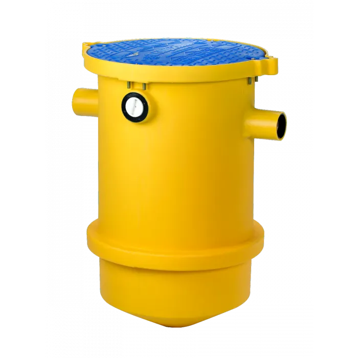 Thermaco TSS-27 Trapzilla Solids Separator, 3" Inlet/Outlet - 70 Lbs. Grease Capacity - 35 gal/min