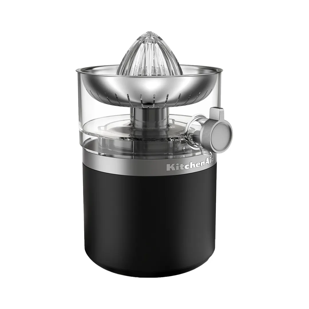 KitchenAid KCJR160BM Cordless Citrus Juicer, 16 oz / Black Matte (Removable Battery Sold Separately)