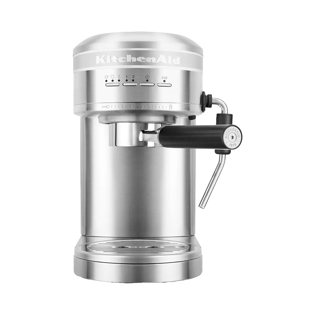KitchenAid KES6504SX Espresso Cappuccino Machine w/ 1-Group,Semi-Automatic/47 oz. Water Tank-S.Steel