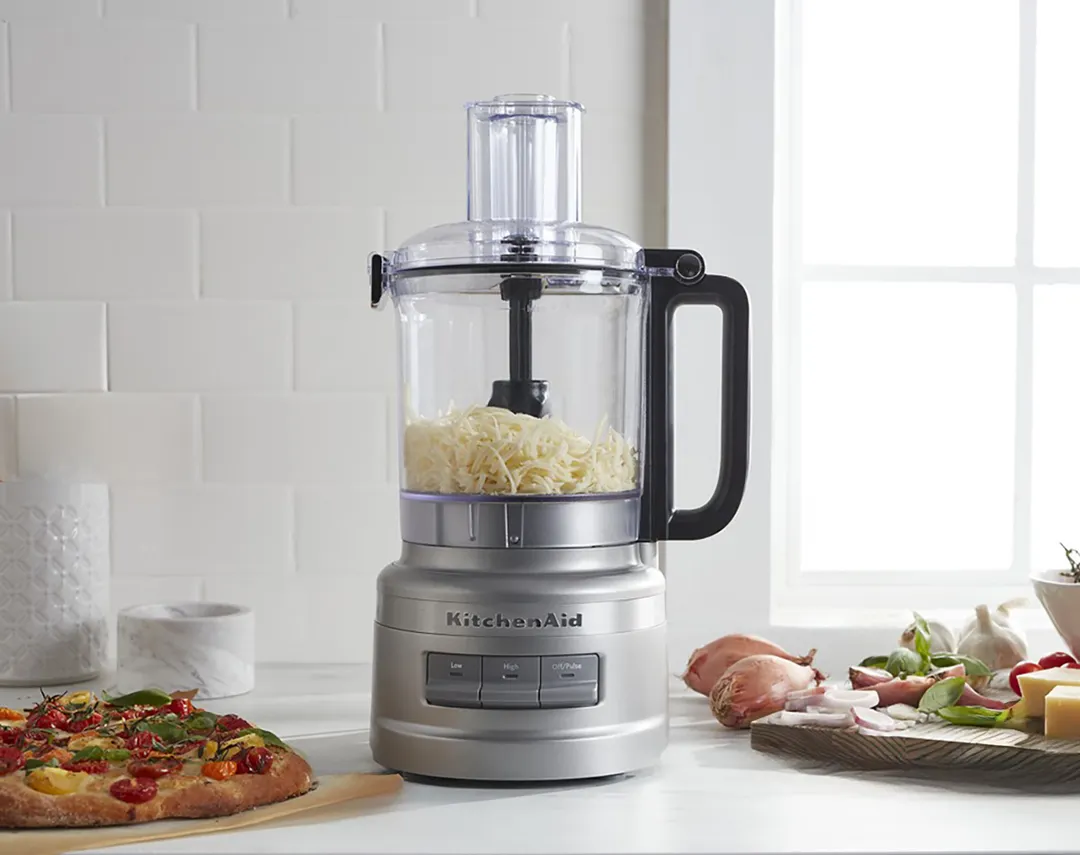 KitchenAid KFP0919CU 9-Cup Plus Contour Silver Food Processor