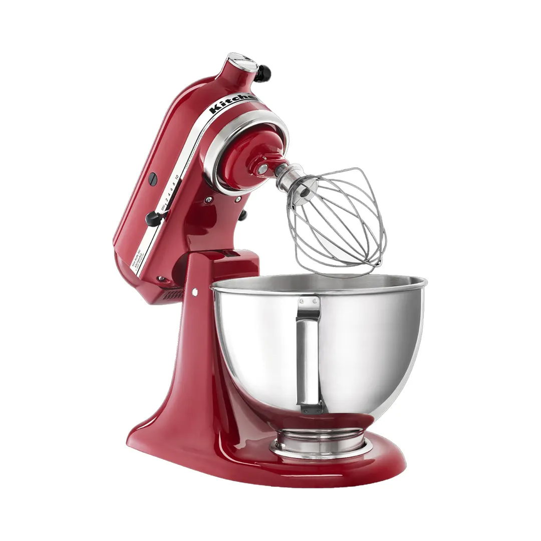 KitchenAid KSM85PBER 4.5-qt Tilt-Head Stand Mixer, 10-Speed, Empire Red