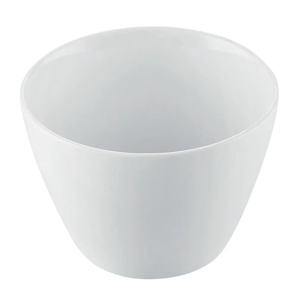 CAC China RCN-B538 Specialty 70oz. 8" Dia. x 5"H Round, Deep Porcelain White Bowl - Dozen