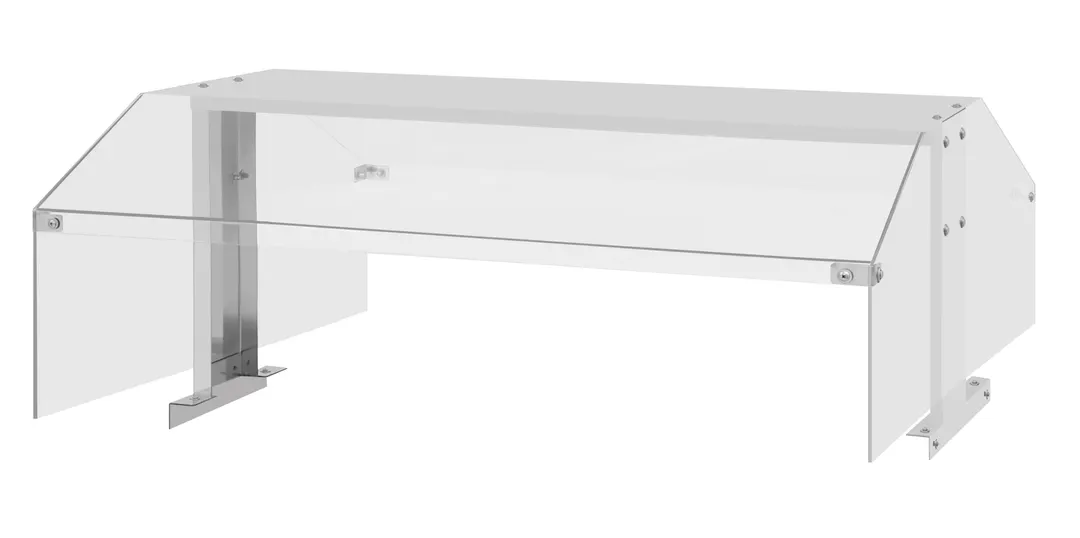 Turbo Air SNZ-48T Sneeze Guard, 48"W, For Jbt-48