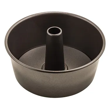 Winco CCP-10A Angel Food Cake Pan, With Removable Bottom, 10" Dia. X 5"H, Dishwasher Safe
