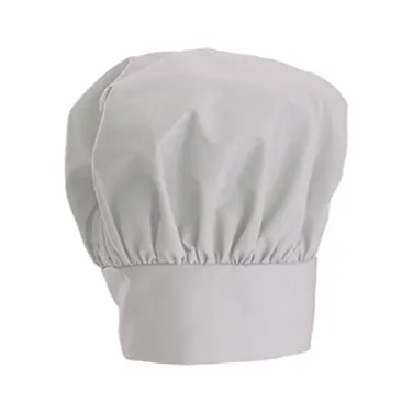 Winco CH-13WH Chef Hat, 13"H, Adjustable Velcro Closure, One Size Fits Most, white