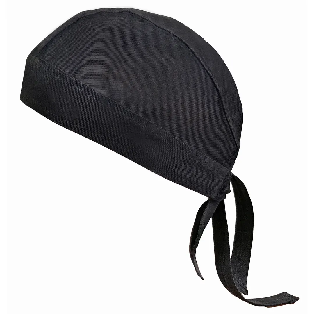 Winco CHHW-3K Head Wrap, Adjustable, One Size Fits Most, Lightweight, black