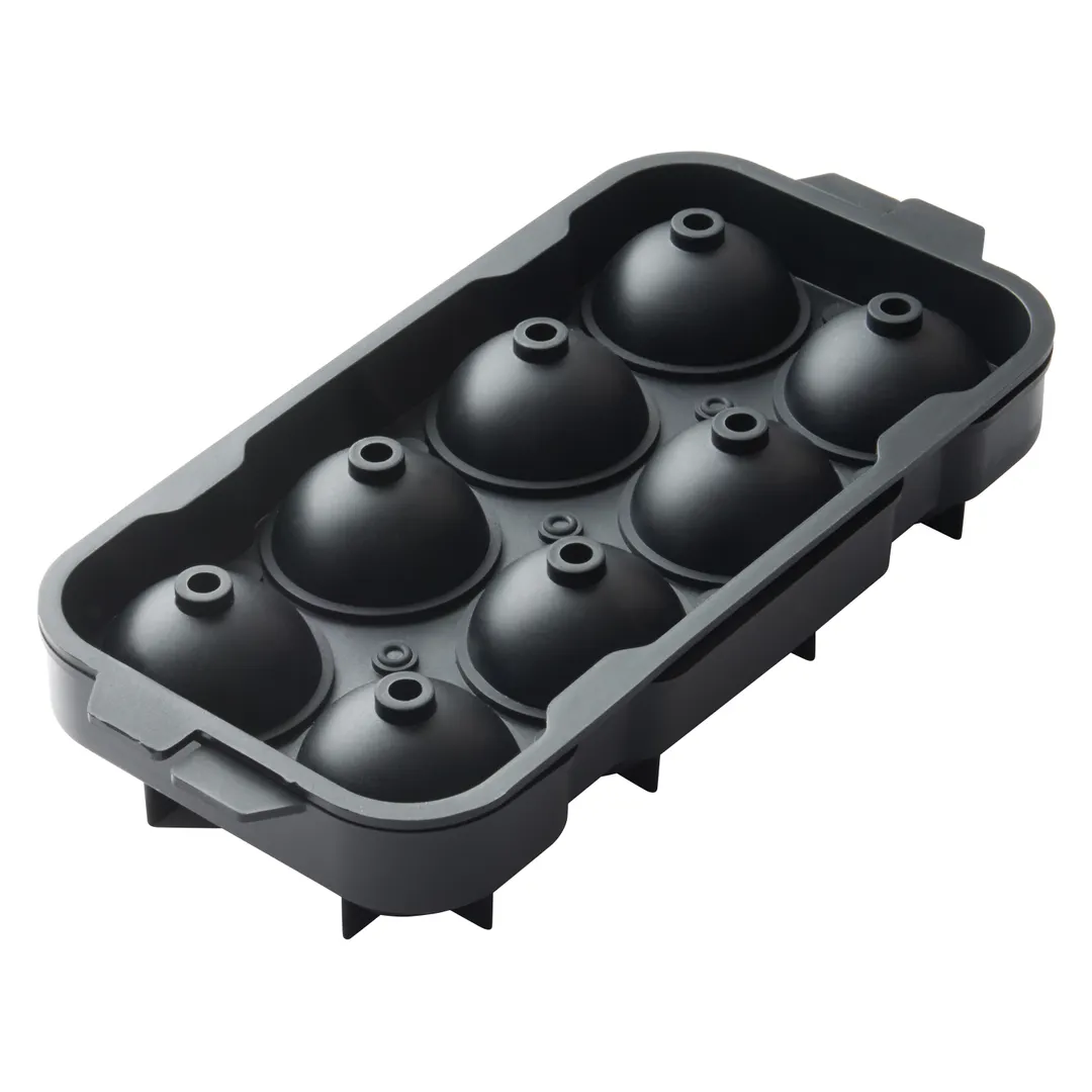 Winco ICCP-8K Bar Maid, Ice Tray, 8 Compartments, 2" Dia, black
