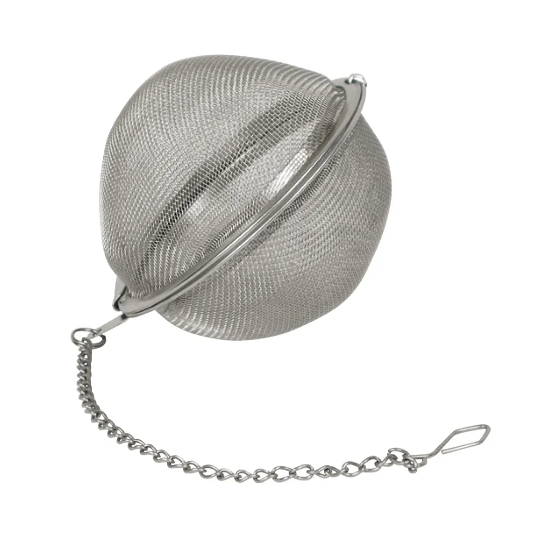 Winco STB-7 Tea Infuser Ball, 3", Stainless Steel