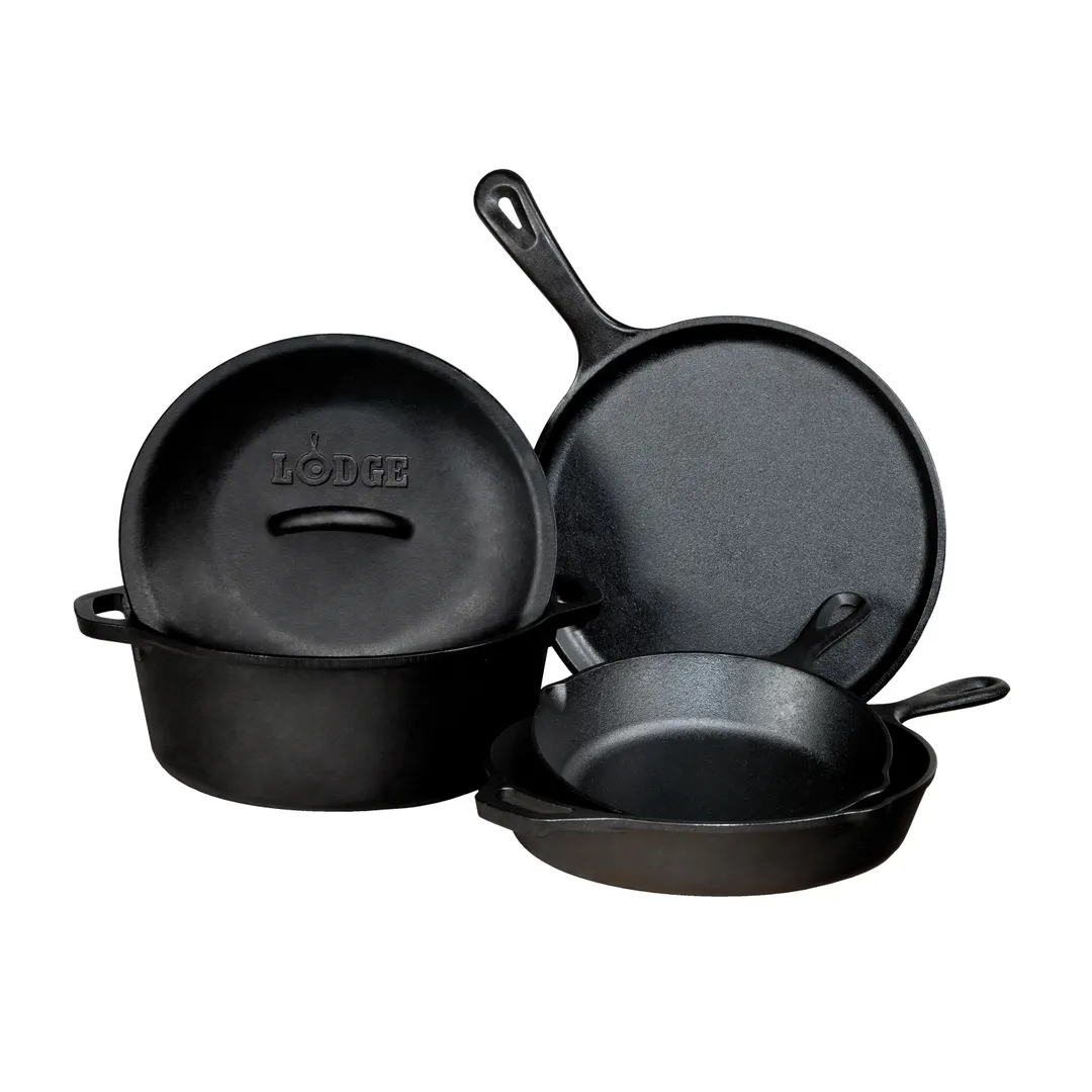 Seasoned Cast Iron 5 Piece Set - Thumbnail 2