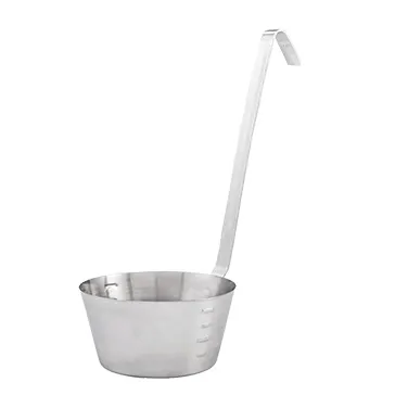 Winco SHHD-1 Hooked Handle Dipper, 1 Qt., 12" Handle, Stainless Steel