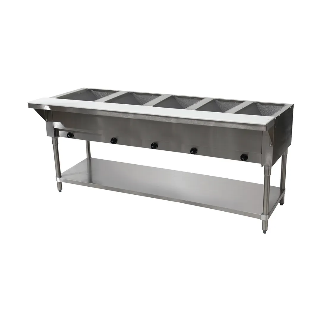 Advance Tabco HF-5G-LP-X Hot Food Table, Lp Gas, 77-3/4"W X 30-5/8"D X 34-3/8"H
