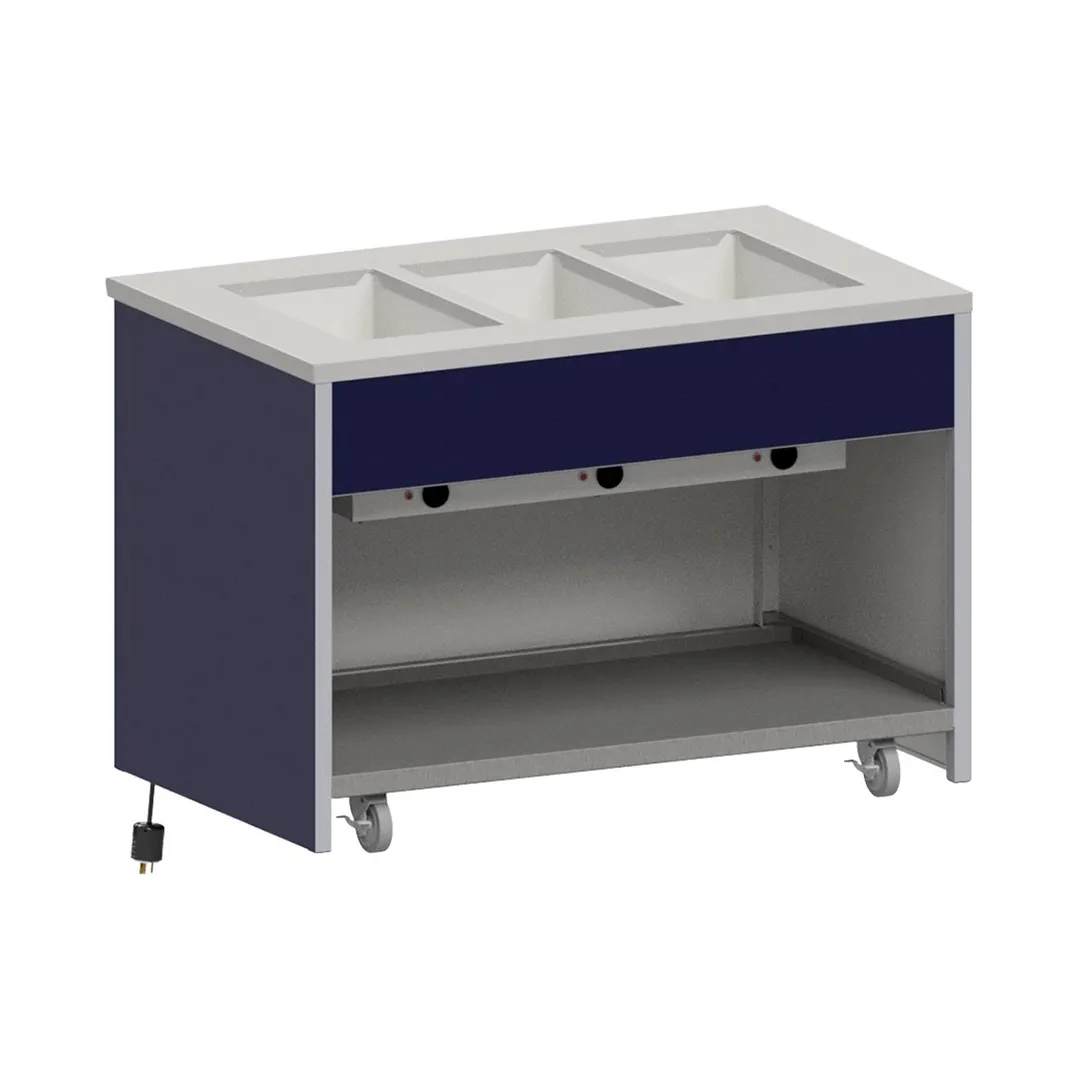 Atlas Metal INFIH-2 36" Mobile Hot Food Unit, (2) Wells