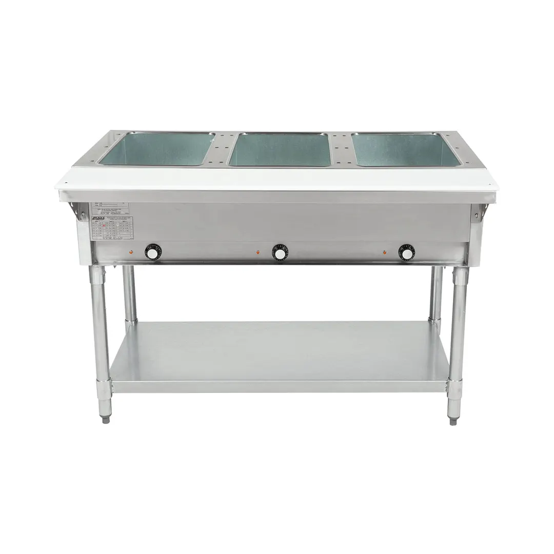 Eagle Group DHT3-120 48" Hot Food Table, (3) Pan Capacity