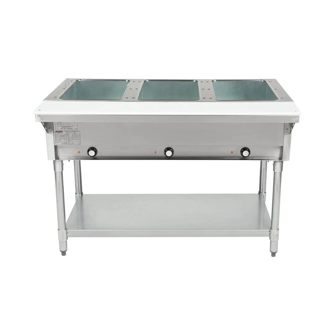 Eagle Group DHT3-240 48" Hot Food Table, (3) Pan Capacity