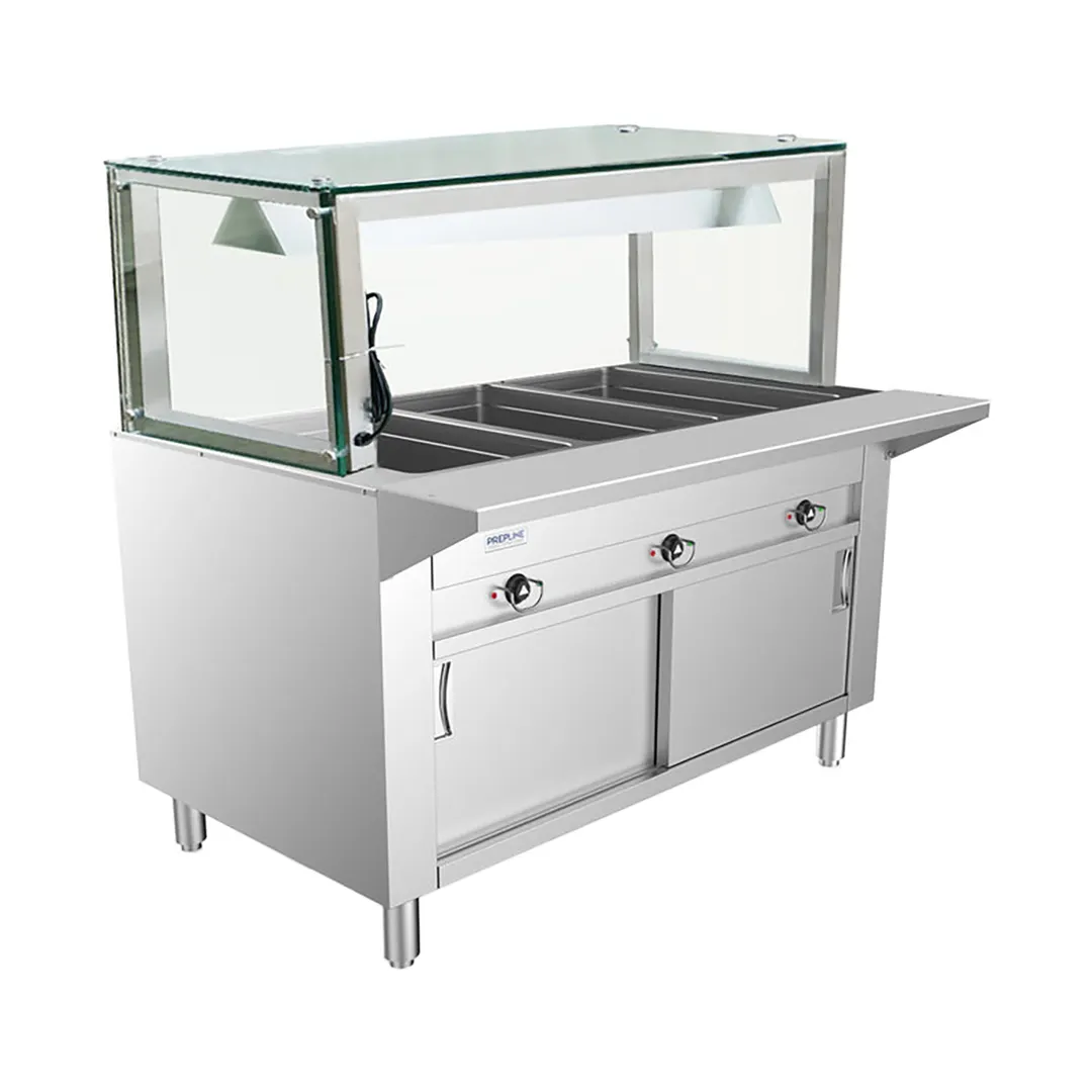 Prepline ESTC48-3S-LT Prepline Electric Hot Food Steam Table