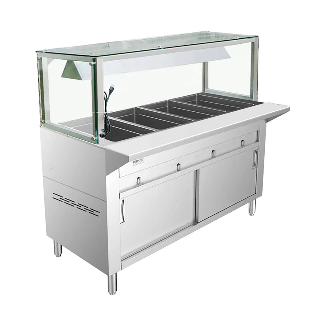 Prepline GSTC60-4S-LT Prepline Hot Food Steam Table