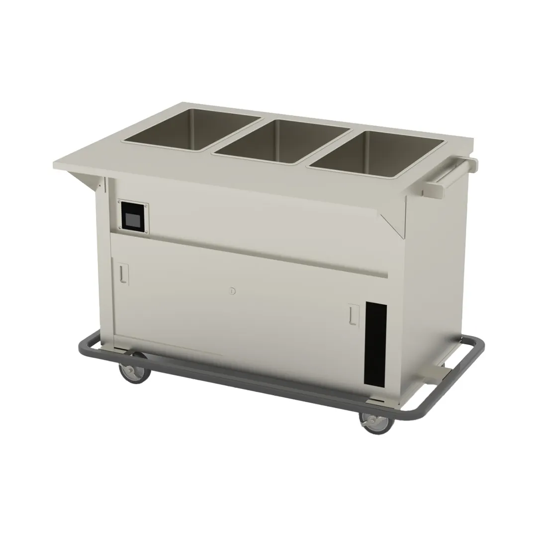 Duke EPW-3-CBPG 46" Thurmaduke™ Ganged Waterless Well Steamtable